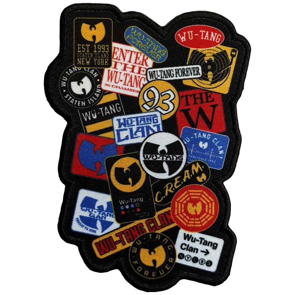 WuTang Clan - Badges Patch - Black/Multicolours